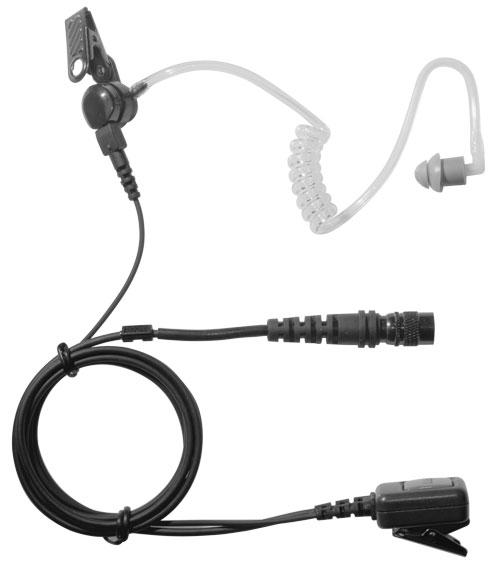 Acoustic Tube Earphone Microphone Hirose